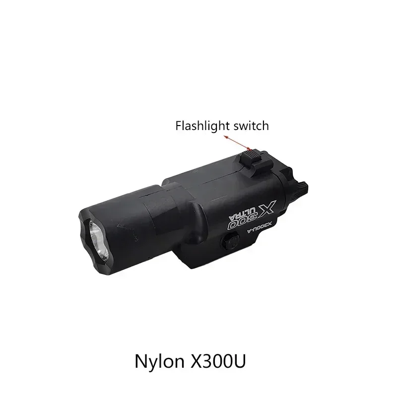 Neue X300U-A Multifunktionale Taktische Lampe: Passend für 20mm-Schiene, für Airsoft-Spielzeugwaffen, Jagd, CS-Wettkämpfe & Kriegsspiele – Detail 4