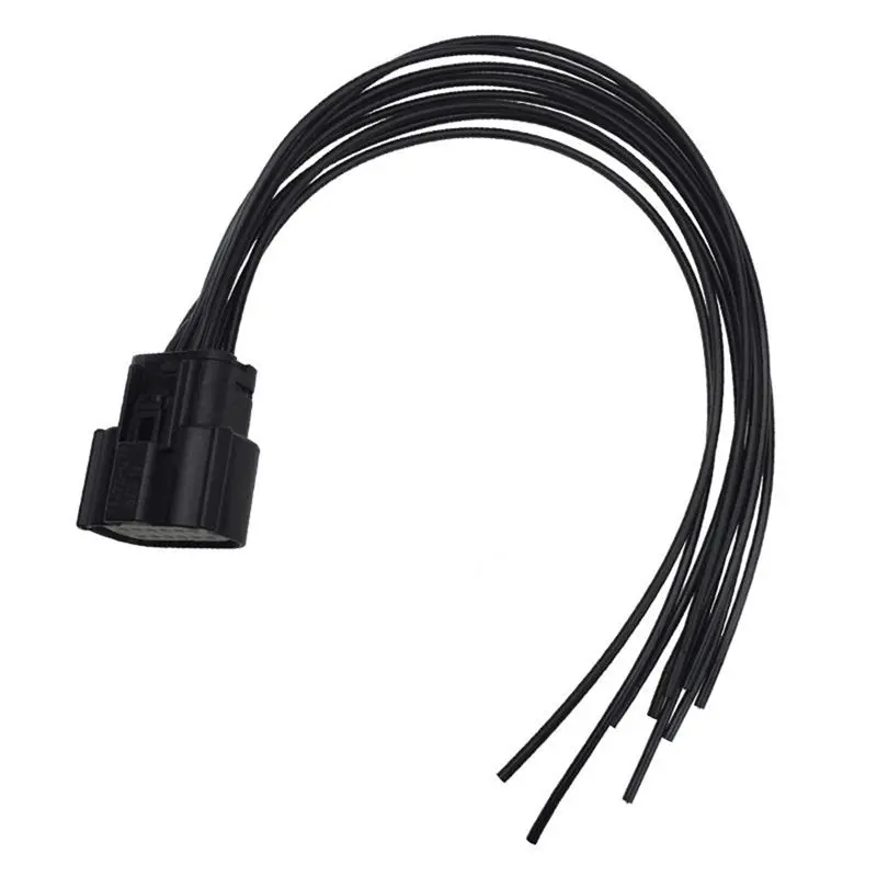 【Price Drop !!】-Black Car Headlight Connector Plug Harness Pigtail 68364272AA Fit For Dodge & Ram 2500