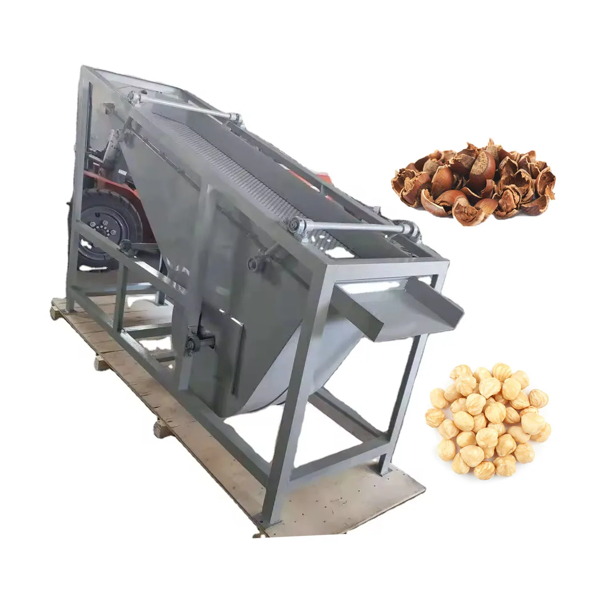 

Shell Kernel Separator Is Suitable For Almond Walnut Hazelnut And Other Nuts Processing Equipment