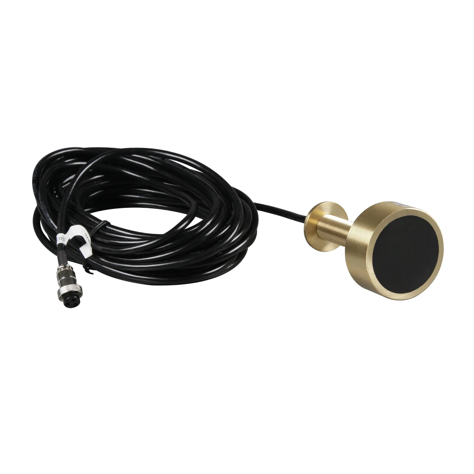 Matsutec TD-25 with Cable 10M Sonar Small Waterproof Transducer 600W 50&200KHz Thru Hull Bronze Depth Transductor
