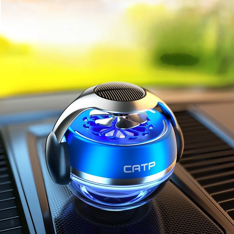 

50ml Portable Solar Car Air Freshener Decorative Fragrance Supplies Car Interior Accessories Car Solar Perfume Diffuser