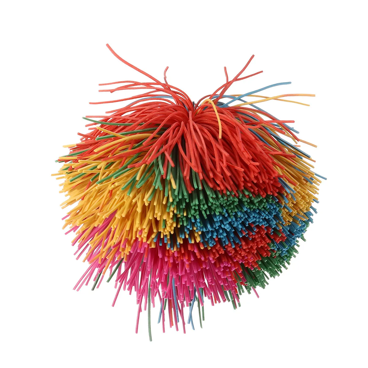 

Набор из 3 разноцветных эластичных мячей-веревочек для снятия стресса и успокоения, мини-игровые мячи-веревочки