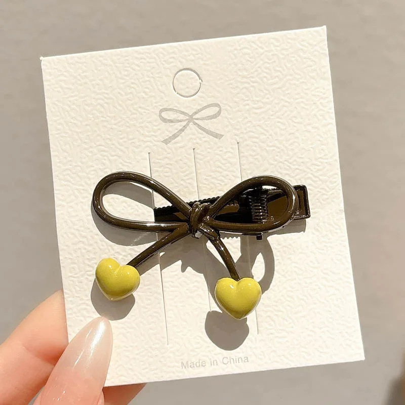 

High-End Metal Niche Design Autumn and Winter Hair Clips for Girls, Cute Ins-Style Hairpins, Children's Elegant Wholesale Hair Clips