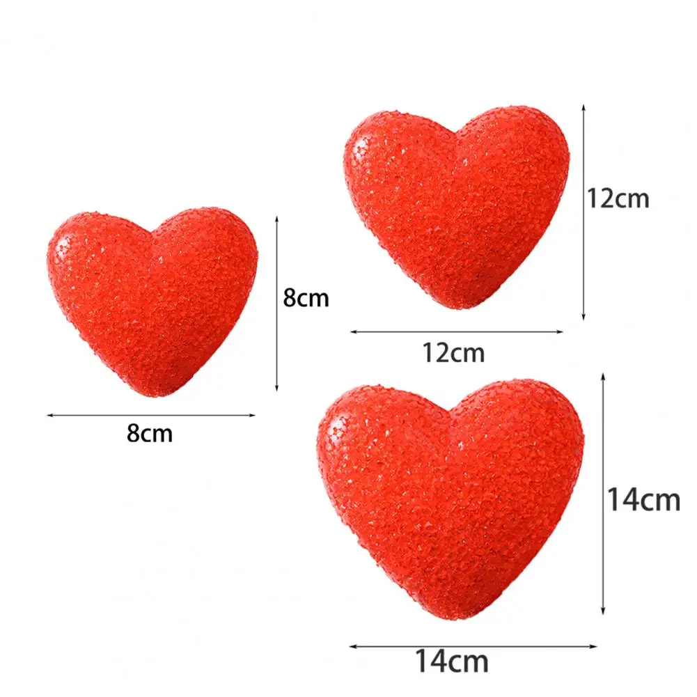 Indoor LED Lamp Attractive Soft Lighting LED Night Light 3D Love Heart Party Light Indoor Night Lamp Home Supplies