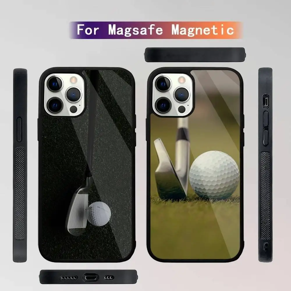

Modern Golf Phone Case For iPhone 16,15,14,13,12,11,Plus,Pro,Max Mini Magsafe Magnetic Wireless Charging