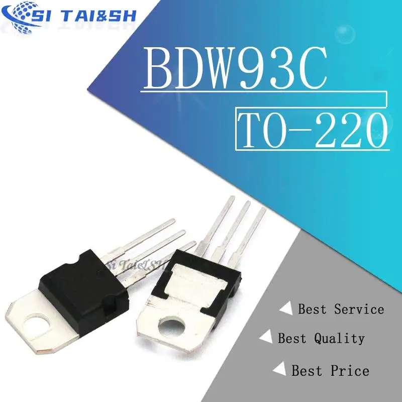 10pcs/lot BDW93C TO-220 BDW93 TO220