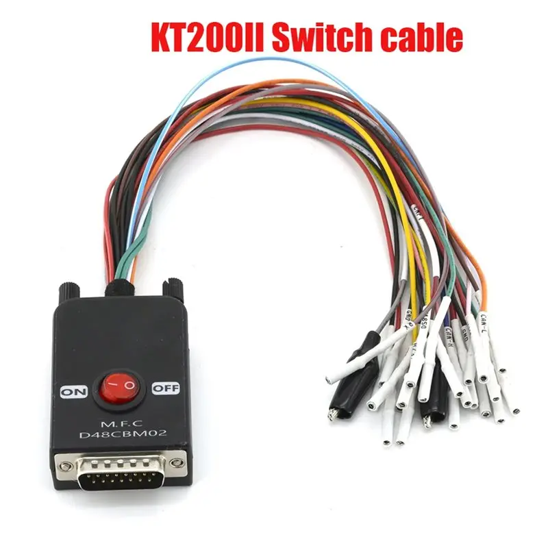 B50C KT200II For ECUHELP Switch Cable Kit KT200 KT200II OBD2 ECU Programmer Tool For Car Truck OBD/In Boot Jtag