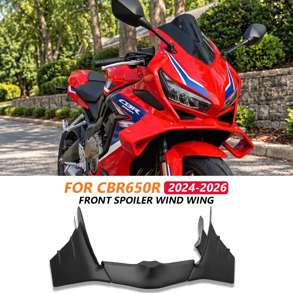 Fixed Wind Wing For Honda CBR650R CBR 650 R 2024 2025 2026 Motorcycle Accessories Aerodynamic Front Spoiler CBR 650R