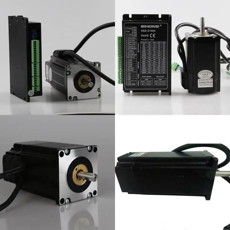 23 57HS Hybrid 3nm 5A 2-phase 1.8 degree closed-loop 8-wire stepper motor 5A industrial cutting machine