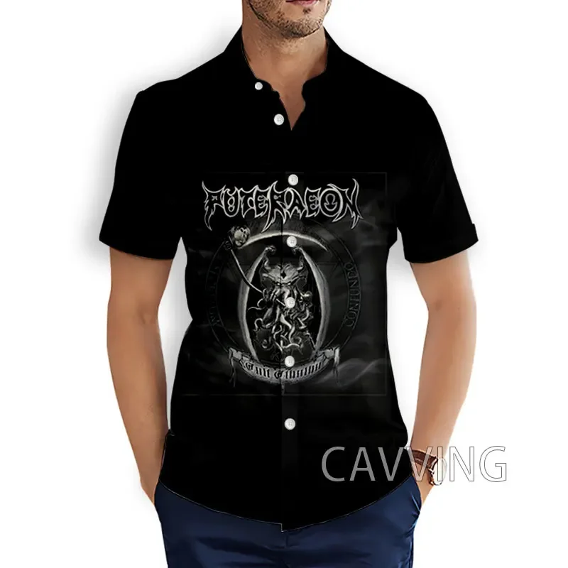 

CAVVING 3D Printed Puteraeon Rock Band Fashion Casual Shirts Men's /Women's Short Sleeves Loose Breathable Shirts