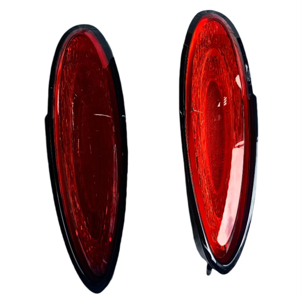 New Taillights Brake Lights forBentley Continental GT Rear Bumper Backup Lights Red Lens Black Border Turn Signal Stop Warning