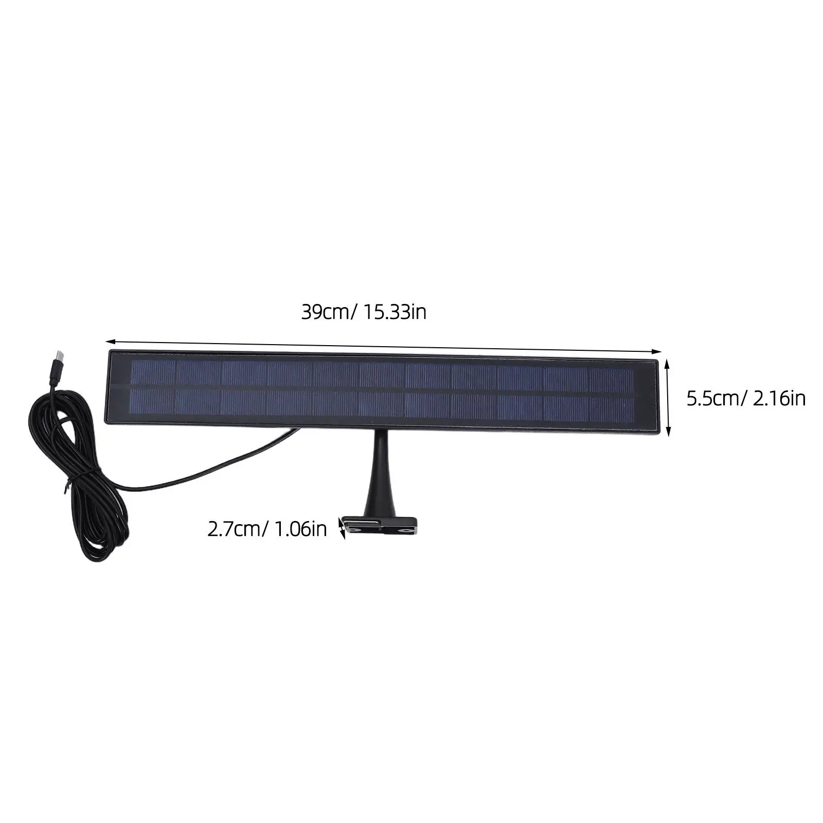 Waterproof LED Solar Wall Lamp Long Motion Sensor Outdoor Corridor Patio Garden Canopy Pathway Lighting Solar Powered Outdoor