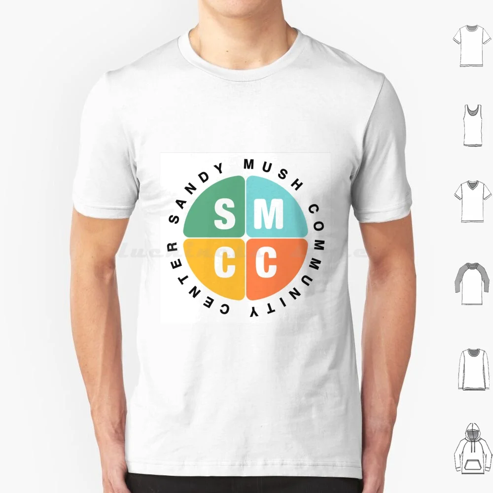 Sandy Mush Community Center-rond Logo t-shirt coton hommes femmes bricolage impression Smcc communauté