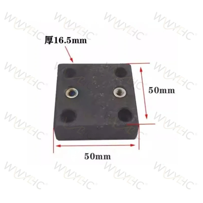 Suitable for Punching Machine, Marble Slab Punching Machine, Insulation Block 50 50 16, Fixed Base 82 60 14mm