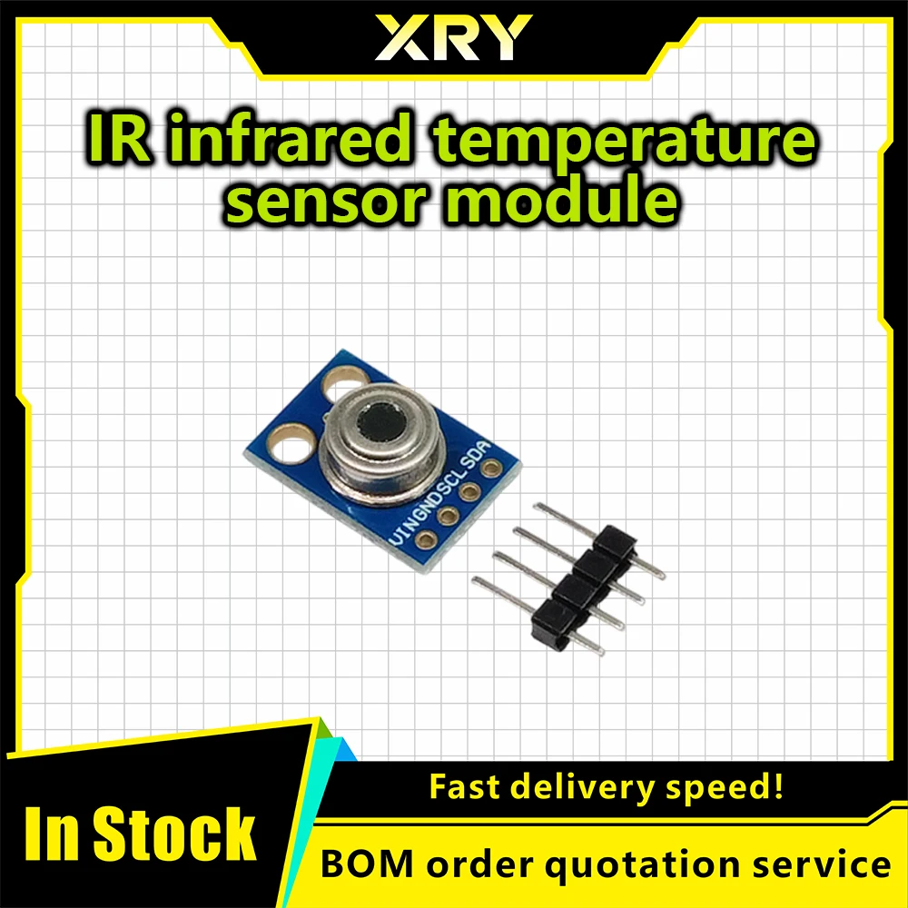 XRY GY-906 MLX90614ESF Nowy moduł bezdotykowego czujnika temperatury MLX90614 kompatybilny z Arduino — zdjęcie produktu 5