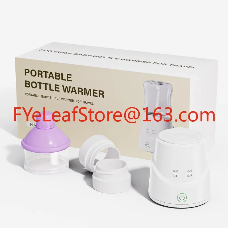 New High Quality Fast Heater Travel Bottle Warmer Feeding 4500mah Battery Baby Bottle  Portable Milk