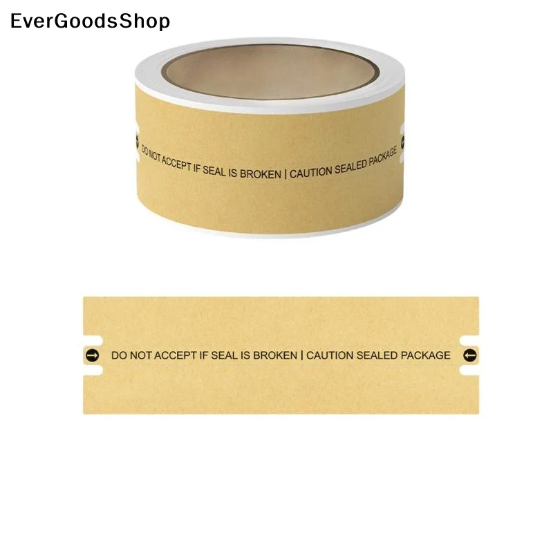 New 100Pcs/Roll Tamper-Proof Sealing Stickers Security Labels For Packages Mail Documents,3 X 10cm