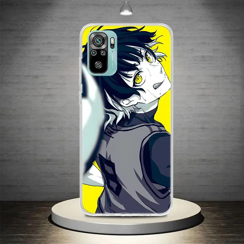 Blue Lock Bachira Meguru Phone Case Cover for Xiaomi Redmi Note 7 8 9 10 Pro 8T 9S Mi 15 14 Ultra 12T 11T 10T 9T 12 11 Lite Coqu view 2