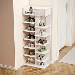 Multilayer shoe rack simple household economical small mini shoe cabinet