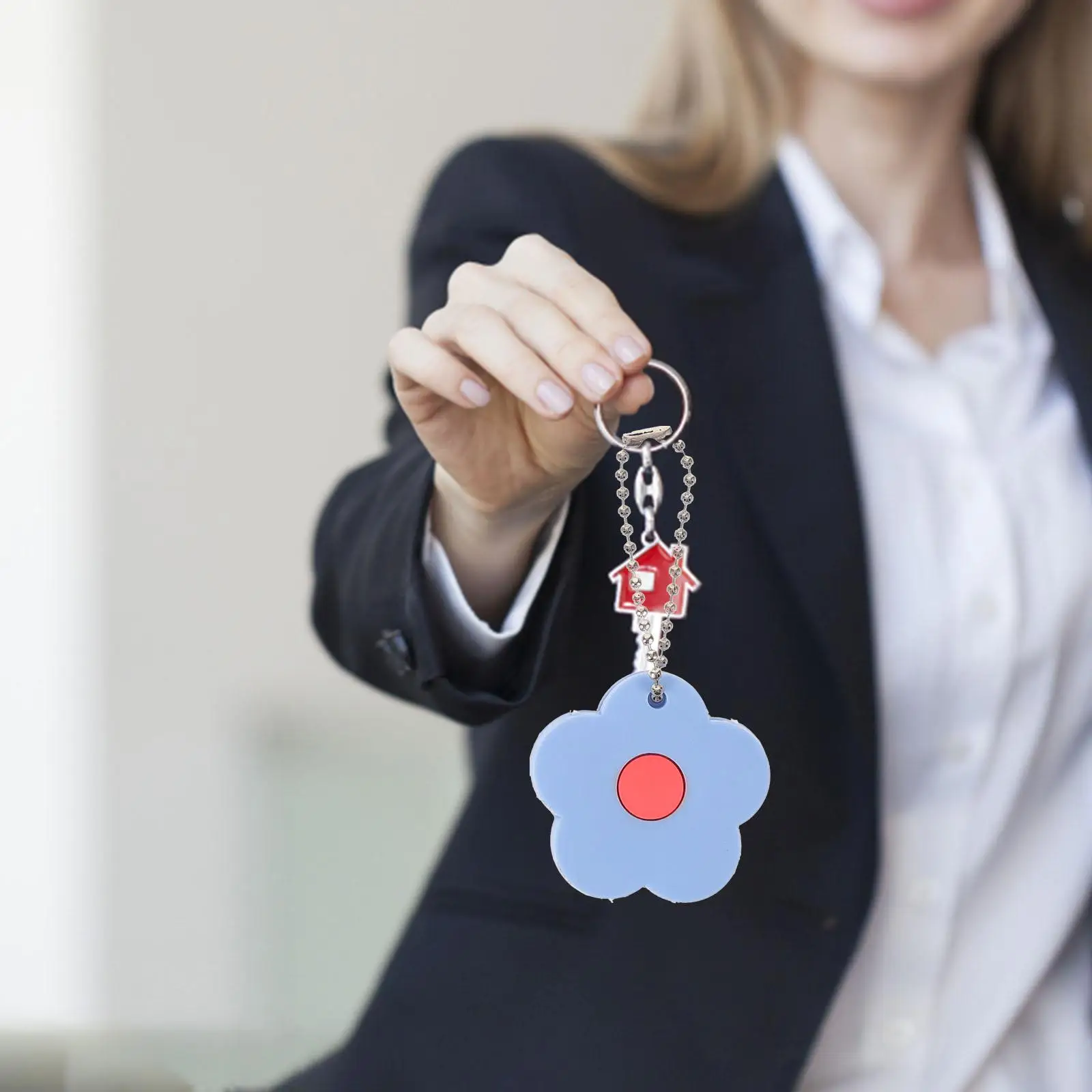 4 Pcs Cute Cartoon Animal Silicone Protective Cover Key Chain Student Keychain Pendant Set 4pc Tabs Accessories Soft Rubber