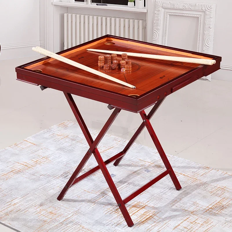 طاولة شطرنج كرونا من الخشب الصلب، كرة كانجل، طاولة شطرنج، كرة كانجل، طاولة شطرنج ويكانغ كرونا، قابلة للطي، منزلية مناسبة للجميع #1