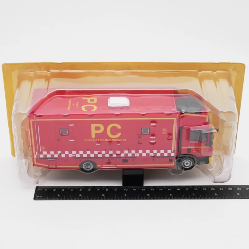 

IXO Diecast 1:43 Scale Alloy MAN TGL 12.250 Fire Engine Truck Model Finished Product Simulation Toy Collection Static Display