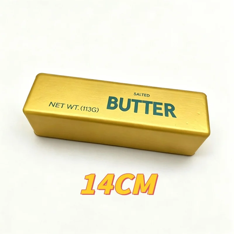 Quetschbares Elastisches Butter-Stick Fidget-Spielzeug in Käseform, Stressabbau-Spiel, Lustiges Entspannungs- und Scherz-Spielzeug zur Angstlinderung