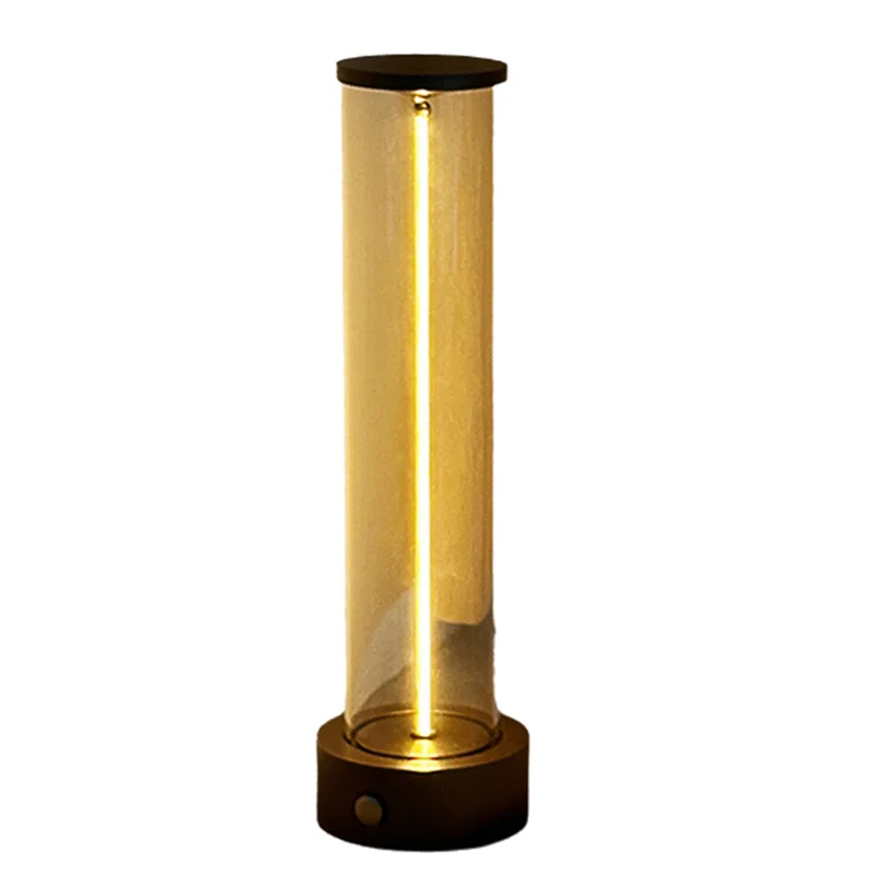 ABJY-Simple LED شحن خط ليلة ضوء اللمس USB شحن جو لمبة مكتب هدية مصباح جو الكم