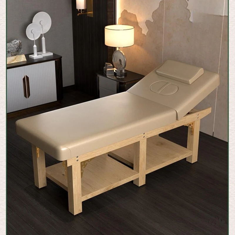 

Wooden Beauty Massage Tables Esthetician Tattoo Lash Knead Massage Tables Physiotherapy Cama De Masajes Salon Furniture ZSMT