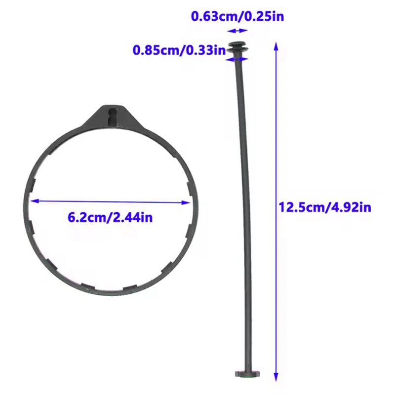 1pc Car Fuel Tank Cap Anti-Lost Rope 17670-SJA-013 For Honda For ACURA ILX Tank Cover Line Ring Cable Auto Interior Accessories
