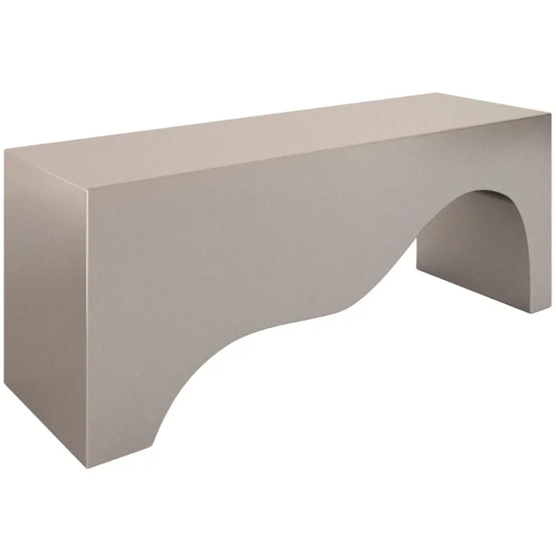 

Clothing store Nakajima, stainless steel display stand, display table, shopping mall shoes and bags display