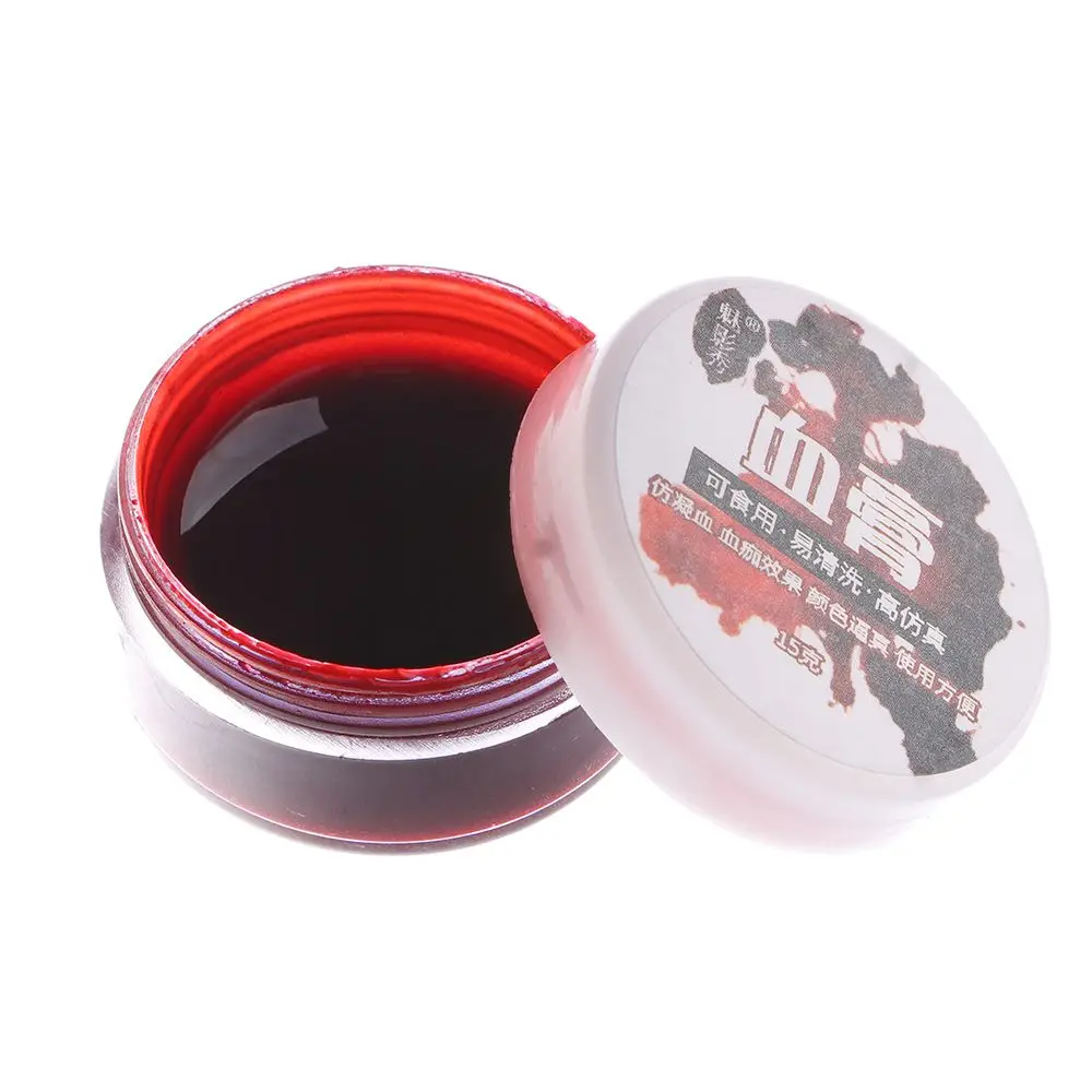 인공 의상 상처 흉터 바디 페인트 초현실적 코스프레 파티 혈액 플라즈마 할로윈 메이크업 혈액 크림 가짜 혈액