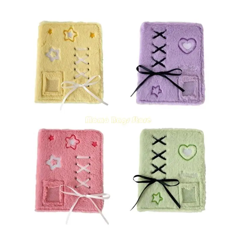 

X90D Plush Refillable Kpop Photocard Binder Cover Photocard Holder Book Sleeves