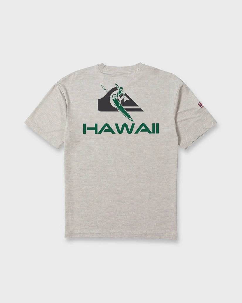 Classic Retro Hawaii Surfer Extreme Sports Brand Graphic Tee Cotton Mens Womens T-Shirt Outdoor Casual Top