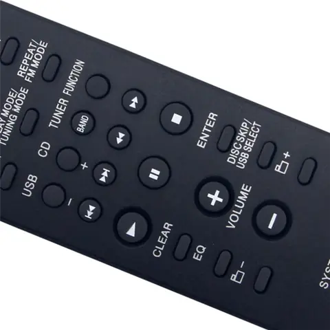 【Artículos chauds】Télécommande pour système Audio de composant Hi-Fi Sony Mini HCD-GTR33 HCD-GTR55 HCD-GTR555 HCD-GTR7 modèle de remplacement R
