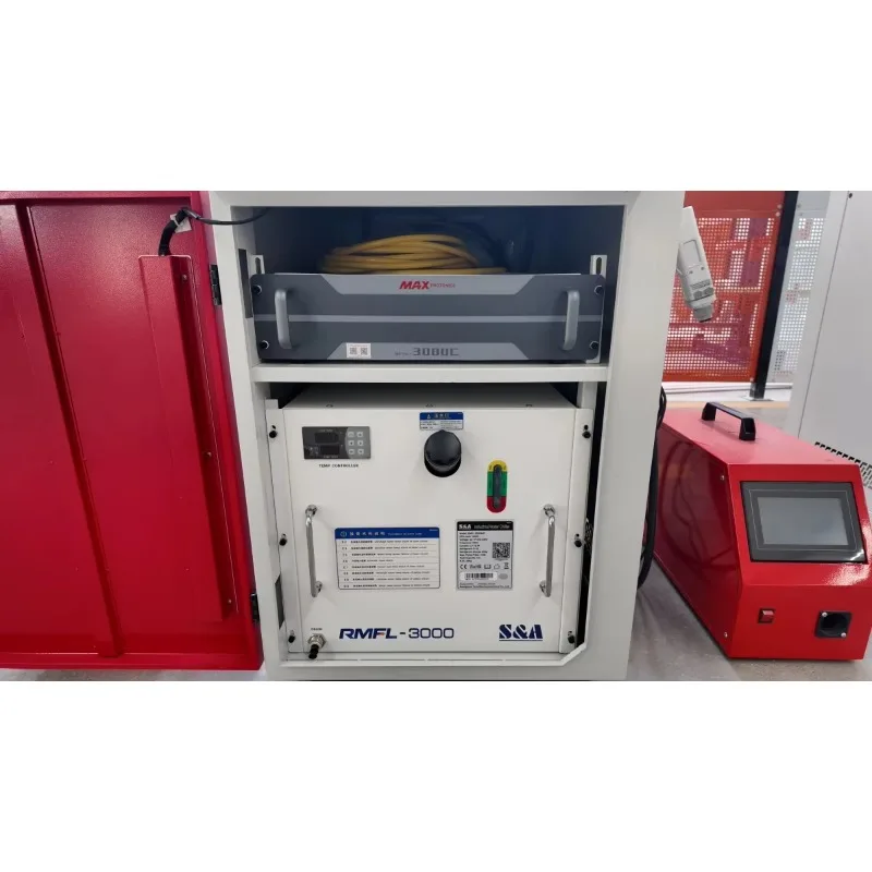 Cnc Handheld Micro Portable Laser For Corrosion Removal And Welding / Wood Laser Cleaning Machine