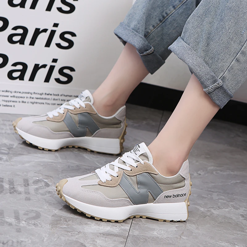 Fashion Women Sports Shoes Outdoor Female Casual Platform Shoes Thick Sole Walking Trainers Ladies Clunky Chunky Sneakers Women - view 5