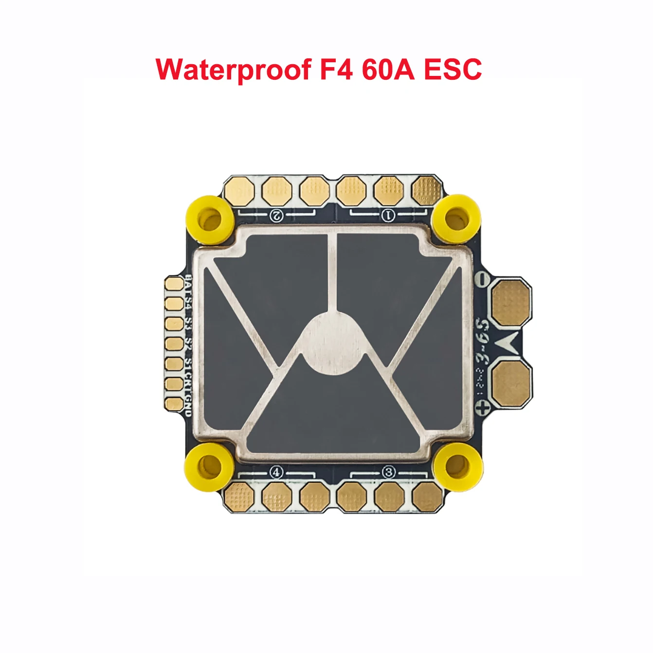 DarwinFPV Waterproof Cement Series Ultra-Durable F4 60A Flight Controller Stack F435 30A / 45A AM32 AIO F4 60A MPU6000 thumbnail 3