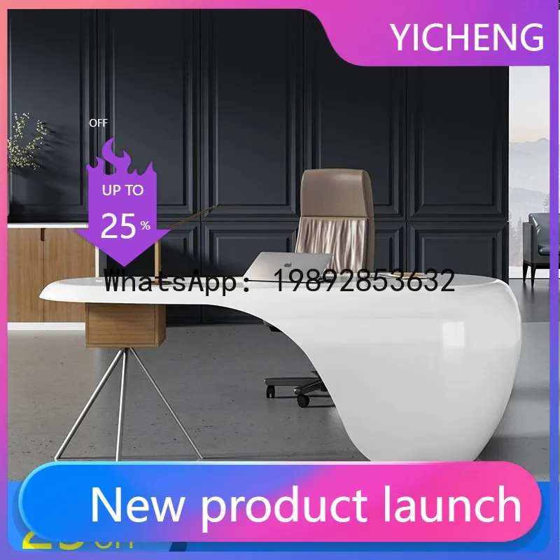 Z2-28 Creative Intelligent Office Furniture Single Desk Set Painted Furniture Factory