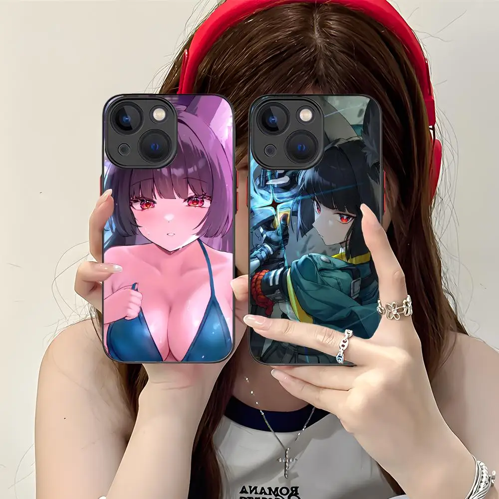 

Zenless Zone Hoshimi Miyabi Phone Case for iPhone 16 15 14 13 12 11 X XR XS 8 7 Pro Max Plus Mini Colour Silicone Protective