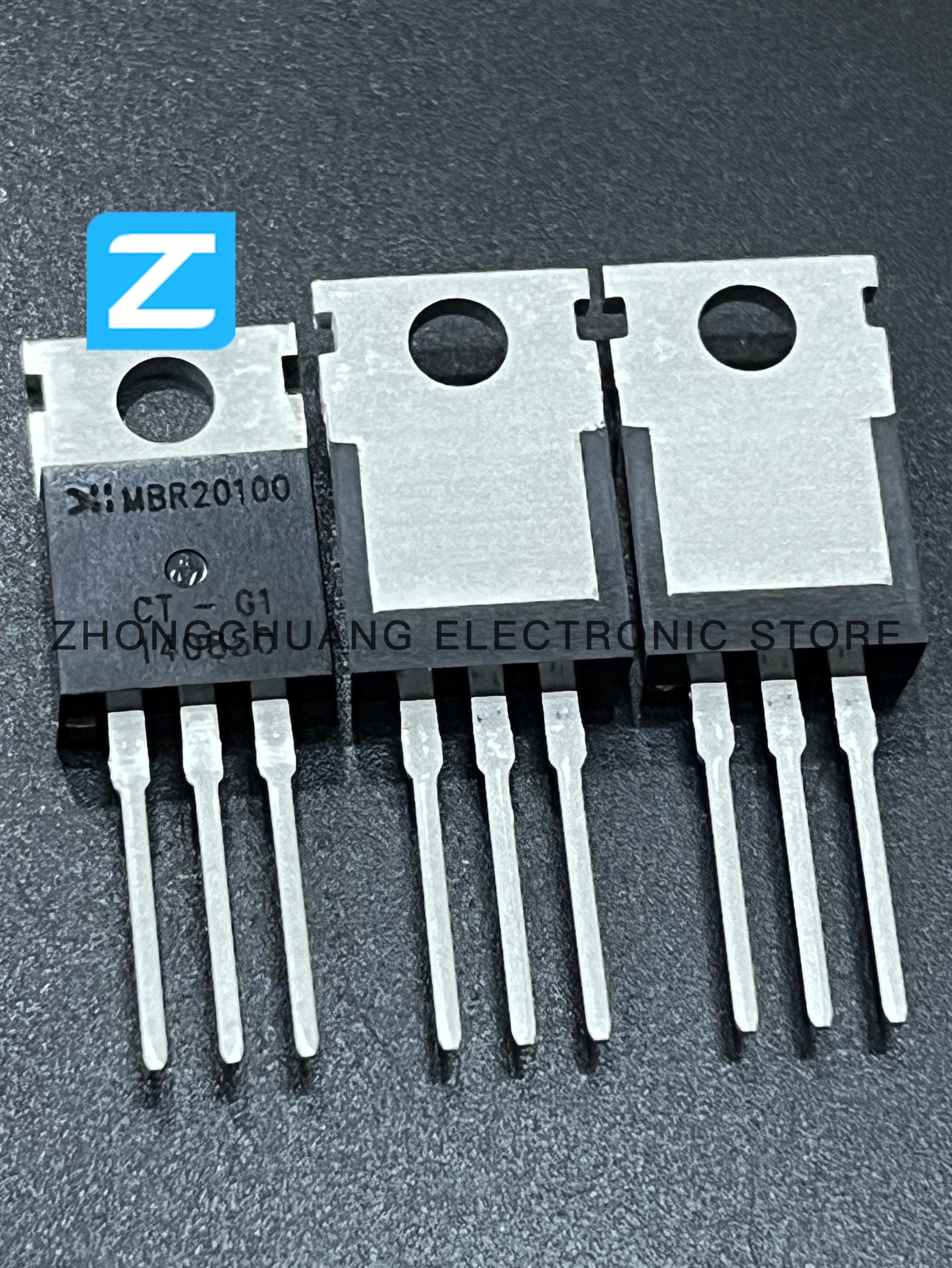 1-10PCS MBR20100CT-G1 TO-220 100V 20A Schottky Diodes new original