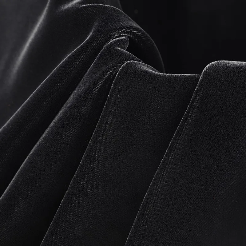 

230G velvet fabric human cotton women's clothing light luxury fashion dress home textile