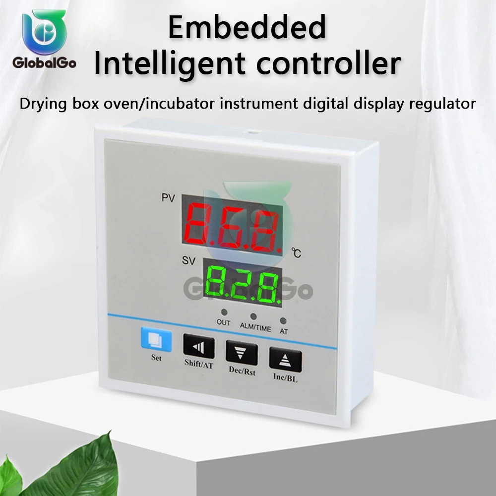 AC220V 0 ~ 999 ℃ ذكي تحكم في درجة الحرارة ترموستات أدى العرض الرقمي فرن المطبخ تحكم في درجة الحرارة اختبار