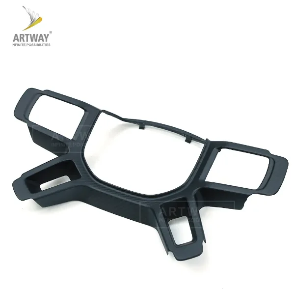 

Аксессуары для салона автомобиля, черная накладка на руль для Land Rover Defender 2020+