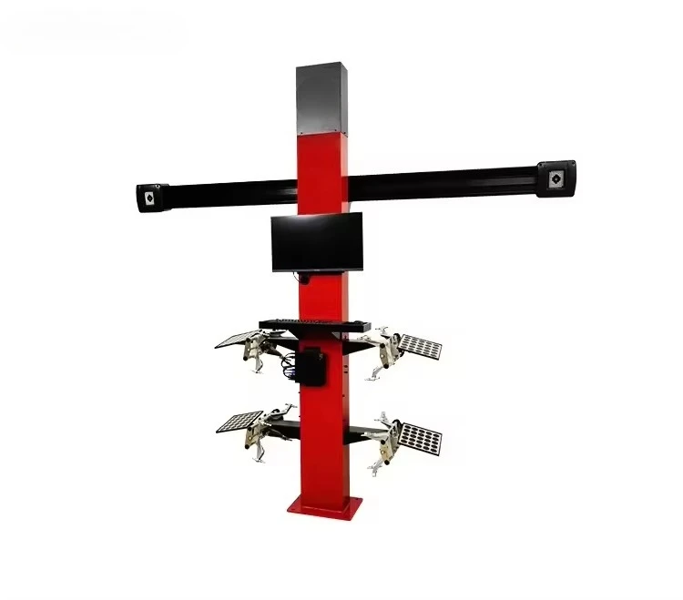 Hot-selling 4 Wheel Locator 3D Alignment Machine Balancer 250W 220rpm LED Display Tire Workshop Tools 75kg Max Wheel Weight 220V