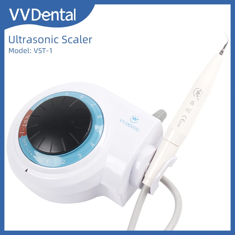 

VVDental Ultrasonic Scaler for Teeth Cleaning Whitening Oral Care Remove Tooth Calculus Teeth Plaque Smoke Stains Dental Tools