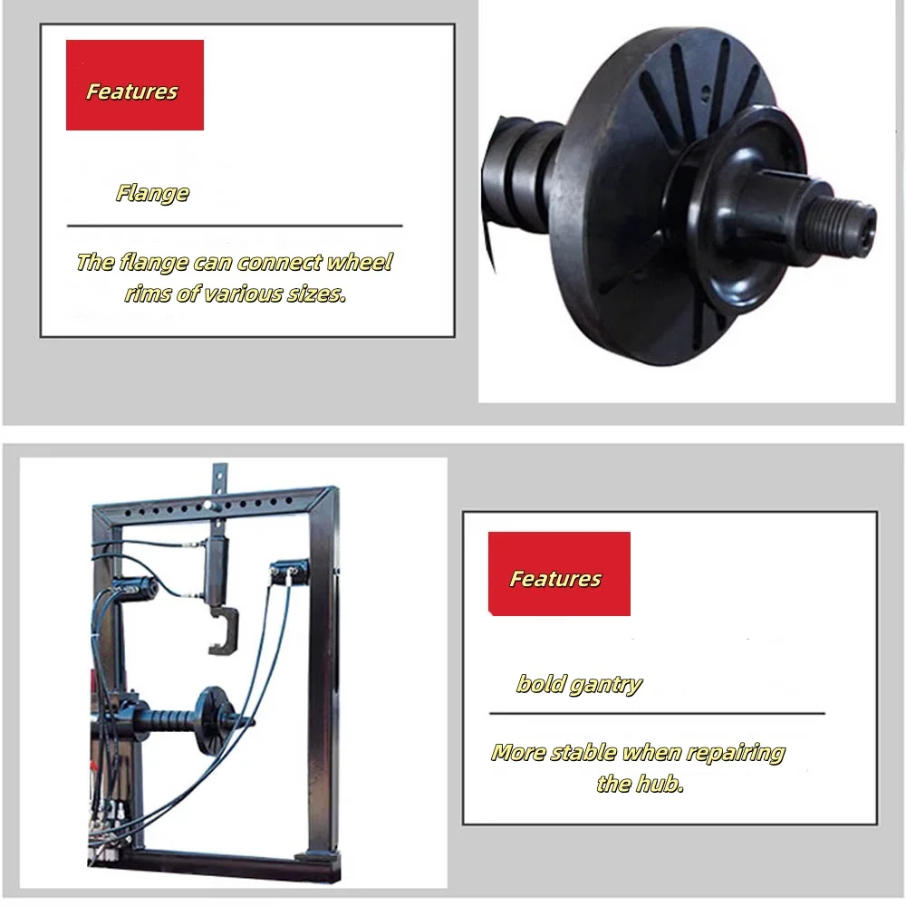 베스트셀러 신형 모터 스틸 림 수리 교정기 자동차 휠 림 롤러 스트레이트너