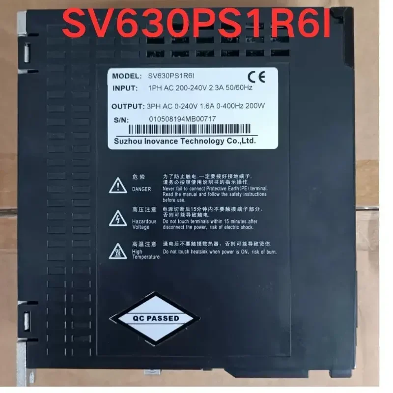 Second-hand test OK  Servo driver 200w SV630PS1R6I
