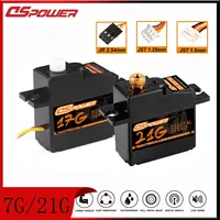 DSPOWER 17g 21g Digital Plastic /Metal Gear Waterproof Servos Mirco Mini Servos for 1/16 1/18 RC Car Wltoys 144001 144010 Plane