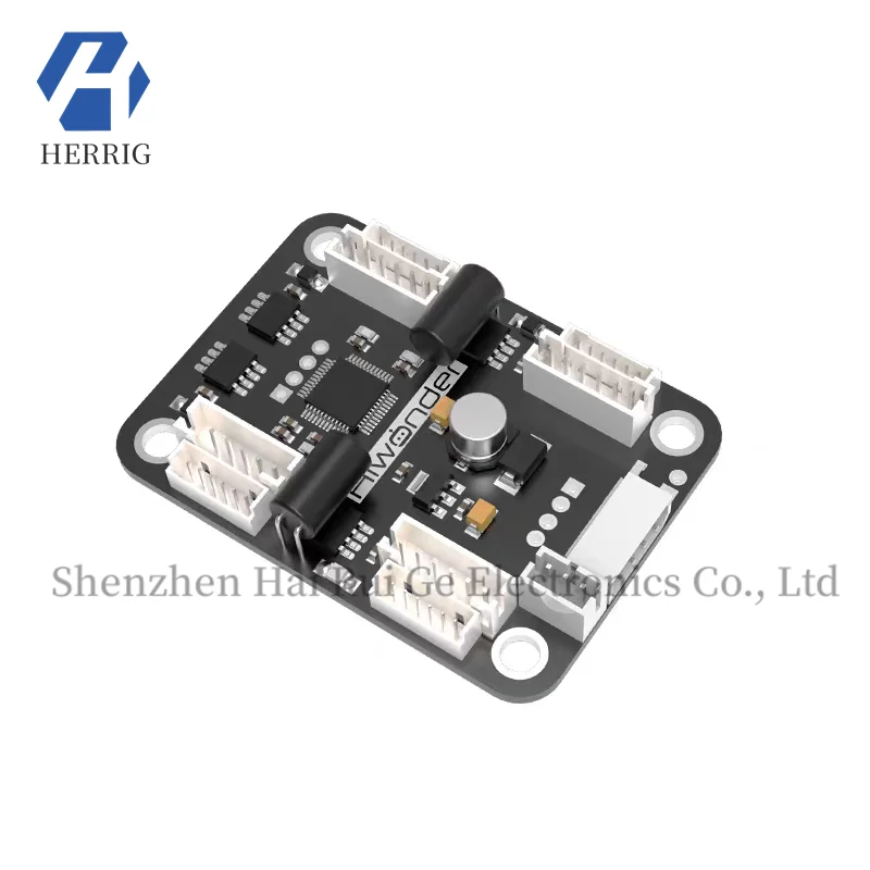 Four-channel encoding motor driver module with onboard voltage regulation circuit for motor control smart car DIY electric racin
